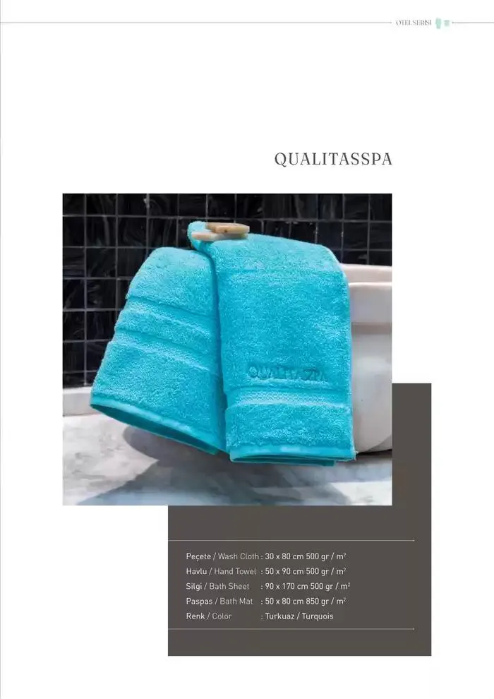Katalog OTEL VE SPA TEKSTILI 2025 KOLEKSIYONU 8 Ocak - 31 Aralık 2025 - aktüel Sayfa 17