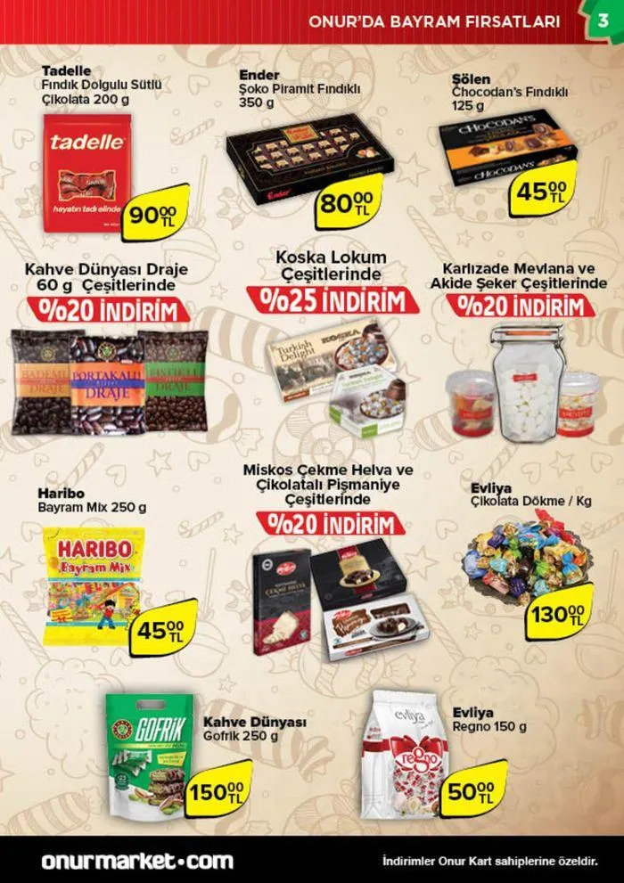 Katalog Onur Market Katalog 6 Haziran - 20 Haziran 2024 - aktüel Sayfa 3