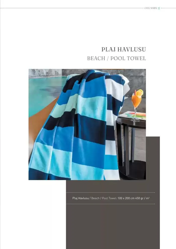Katalog OTEL VE SPA TEKSTILI 2025 KOLEKSIYONU 8 Ocak - 31 Aralık 2025 - aktüel Sayfa 23
