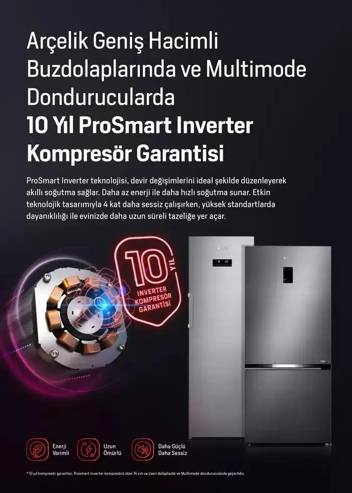 Katalog Arçelik Genel Kataloğu 7 Ocak - 15 Ocak 2025 - aktüel Sayfa 9