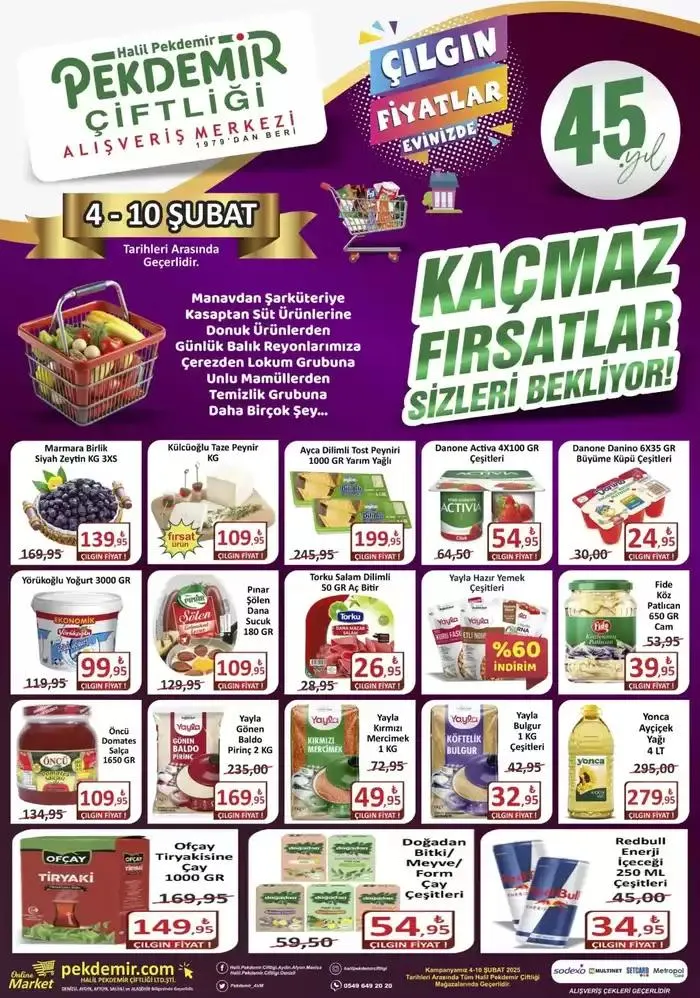 Katalog Pekdemir katalog 4 Şubat - 18 Şubat 2025 - aktüel Sayfa 1