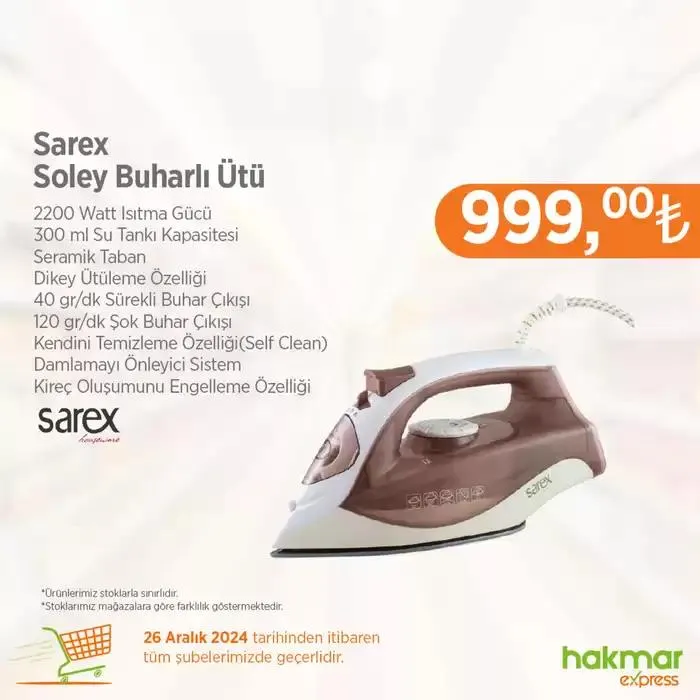 Katalog Hakmar Express katalog 29 Aralık - 12 Ocak 2025 - aktüel Sayfa 3