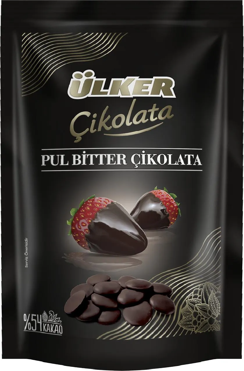 Ülker Pul Çikolata %54 Bitter 100 g