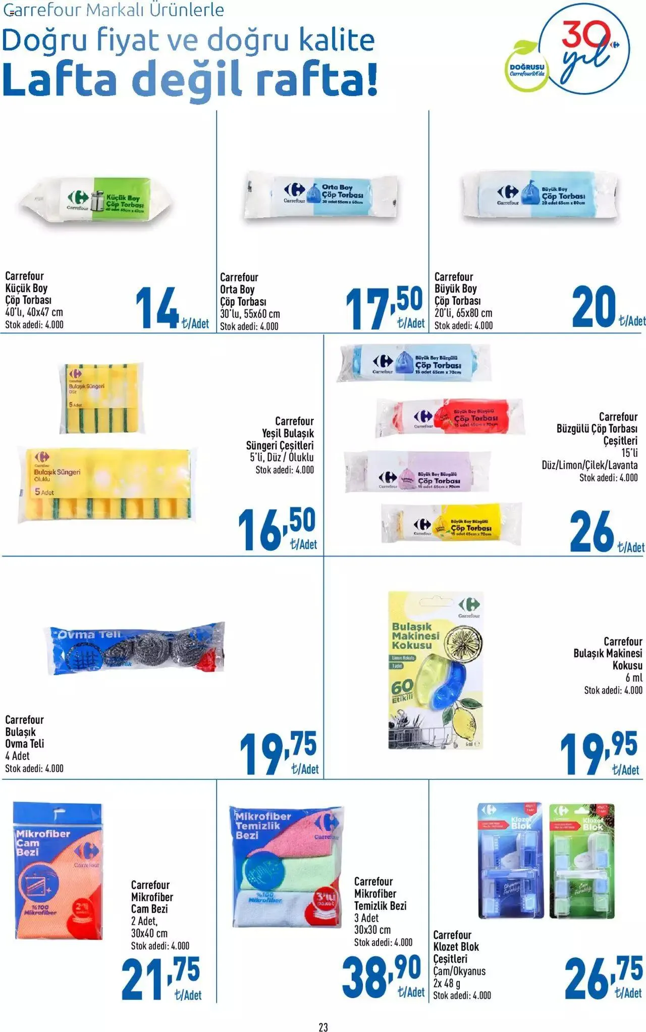 Katalog CarrefourSA Katalog 30 Kasım - 6 Aralık 2023 - aktüel Sayfa 23