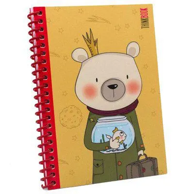 Thinkbook Relocate Not Defteri Renkli Spiralli Kırmızı