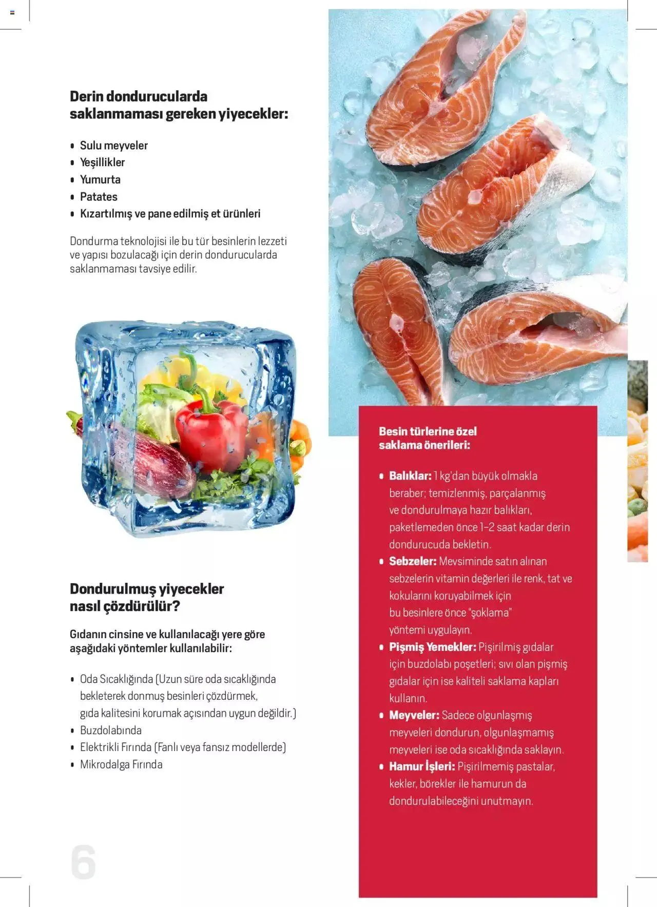 Katalog Arçelik Katalog - Dondurucu Kullanımında Püf Noktaları 16 Mart - 31 Aralık 2023 - aktüel Sayfa 6