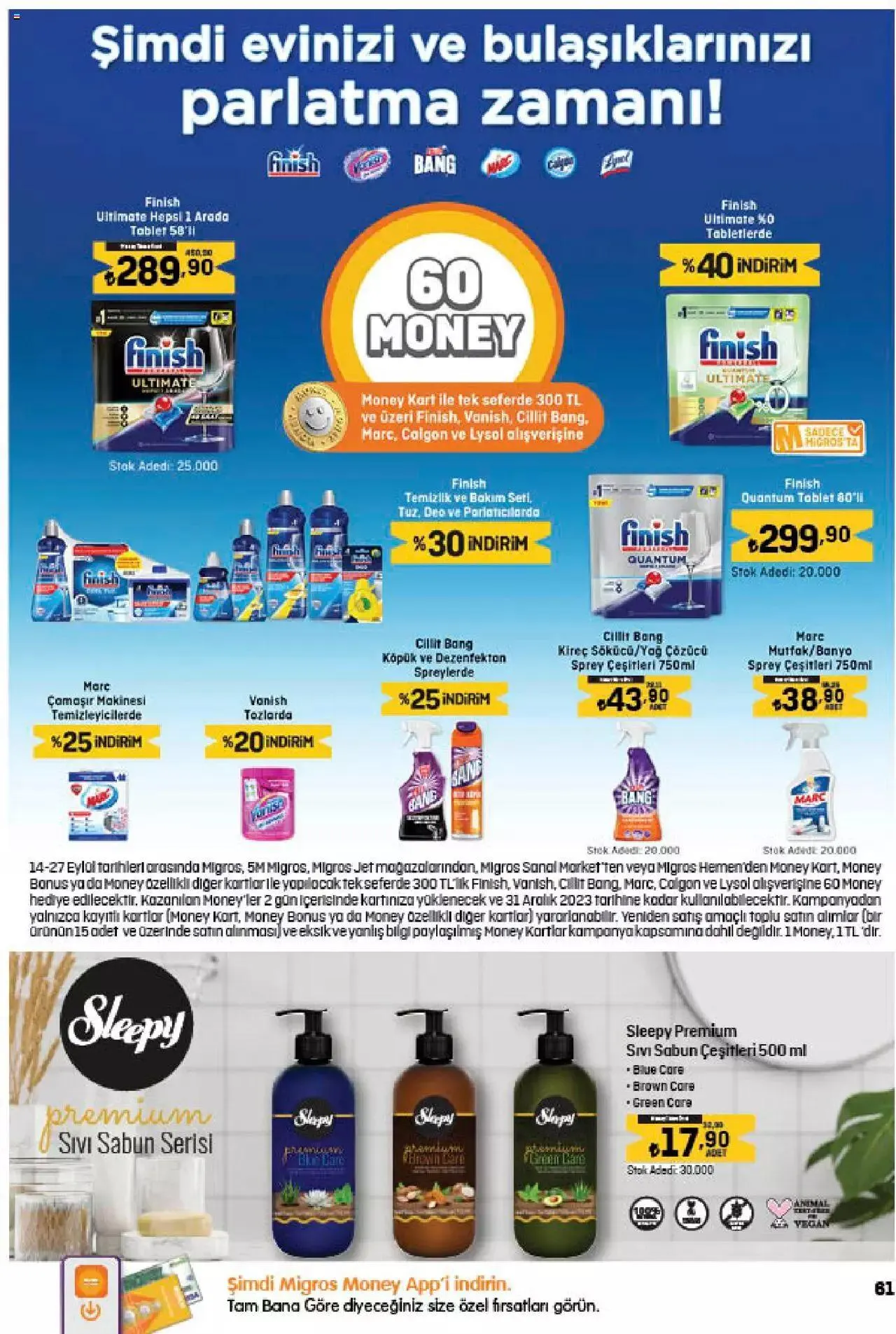 Katalog Migros Katalog - 5M Migroskop 14 Eylül - 27 Eylül 2023 - aktüel Sayfa 61