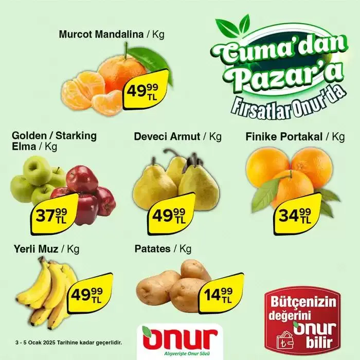 Katalog En iyi fırsatlar ve indirimler 5 Ocak - 12 Ocak 2025 - aktüel Sayfa 1