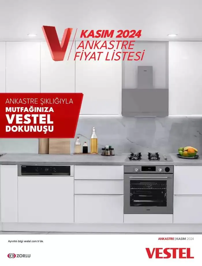 Katalog Ankastre Ürünler 20 Kasım - 4 Aralık 2024 - aktüel Sayfa 1