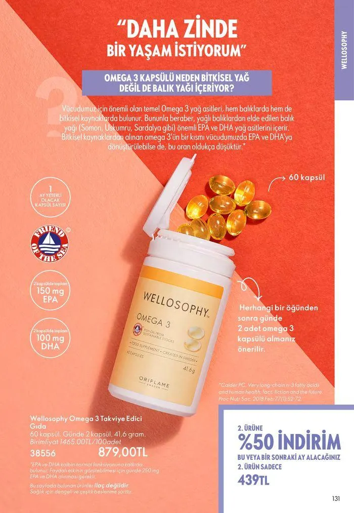 Katalog Oriflame katalog 1 Ağustos - 15 Ağustos 2024 - aktüel Sayfa 131