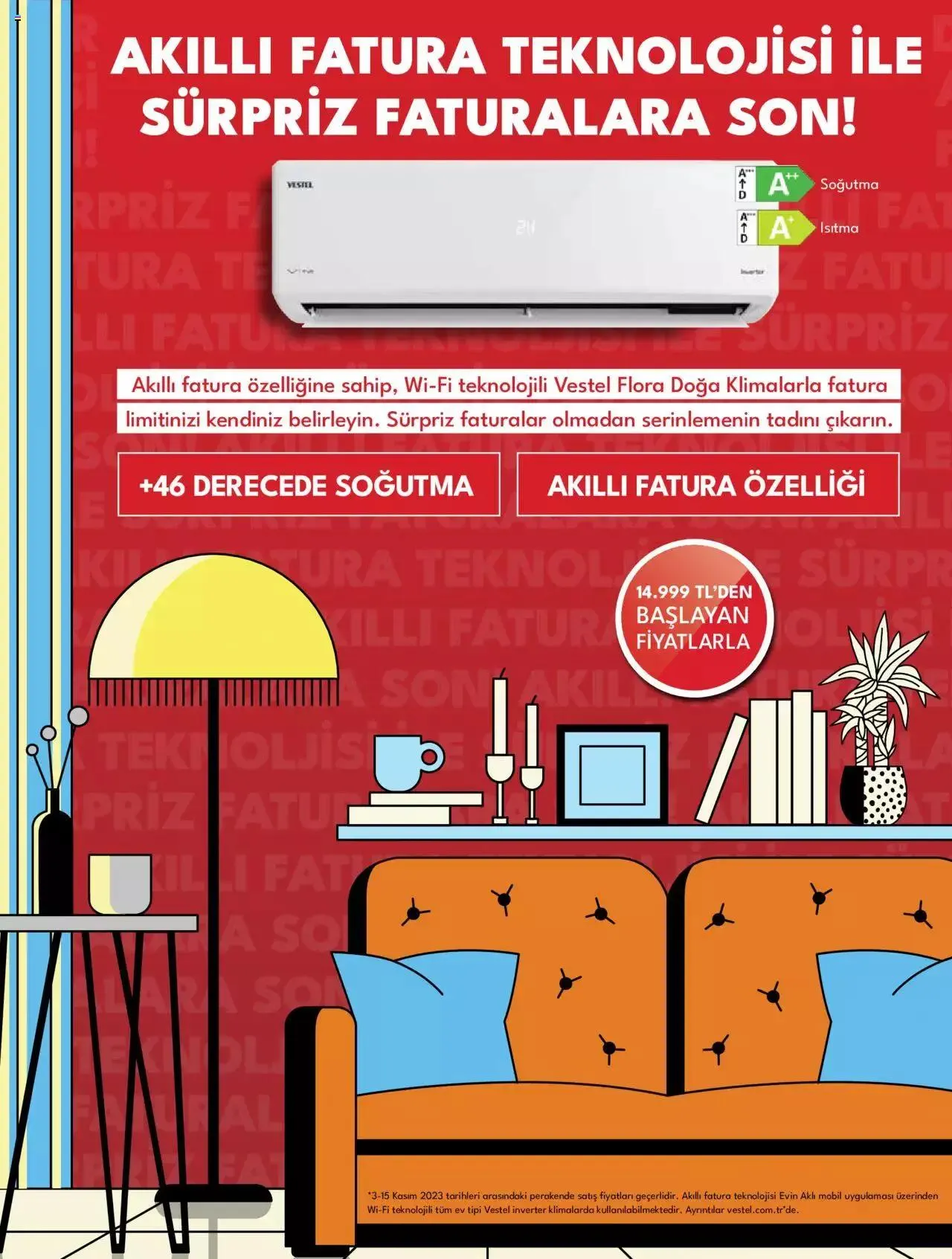 Katalog Vestel - Beyaz Eşya 1 Kasım - 15 Kasım 2023 - aktüel Sayfa 12