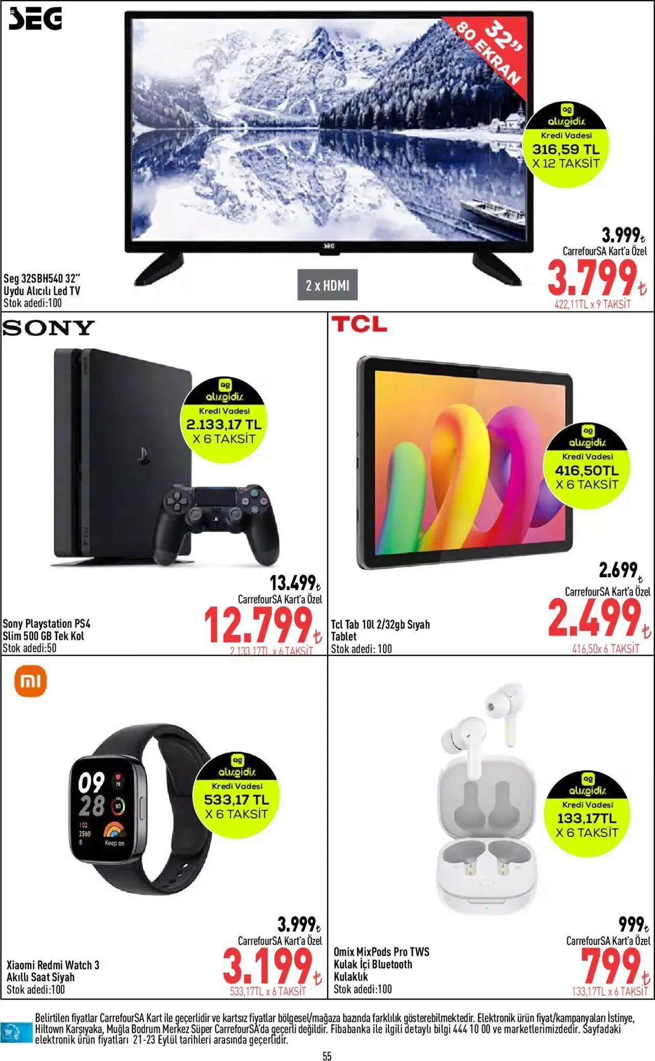 Katalog CarrefourSA Katalog 21 Eylül - 27 Eylül 2023 - aktüel Sayfa 55