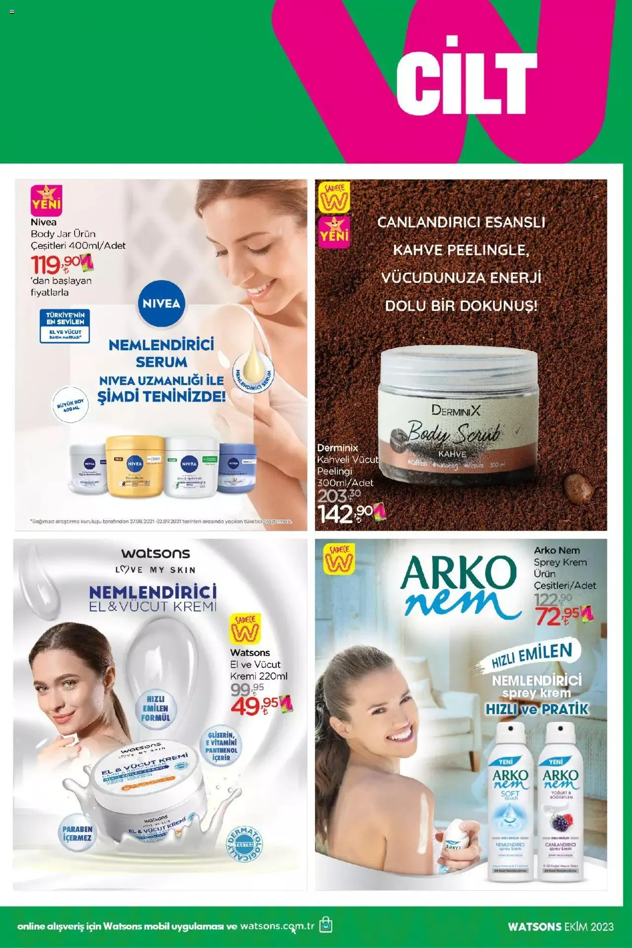 Katalog Watsons Katalog 9 Ekim - 29 Ekim 2023 - aktüel Sayfa 25