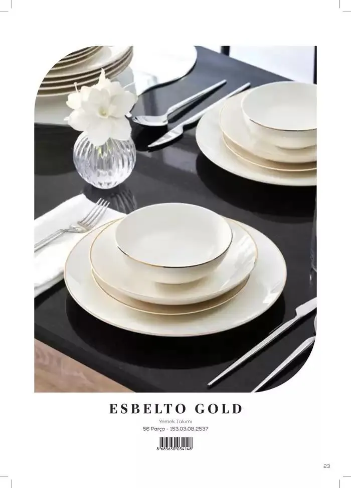 Katalog Sofra 2 İlkbahar 30 Ekim - 31 Aralık 2024 - aktüel Sayfa 23