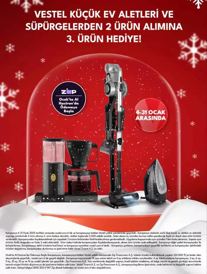 Katalog Küçük Ev Aletleri ve Süpürgeler 5 Ocak - 12 Ocak 2025 - aktüel Sayfa 6