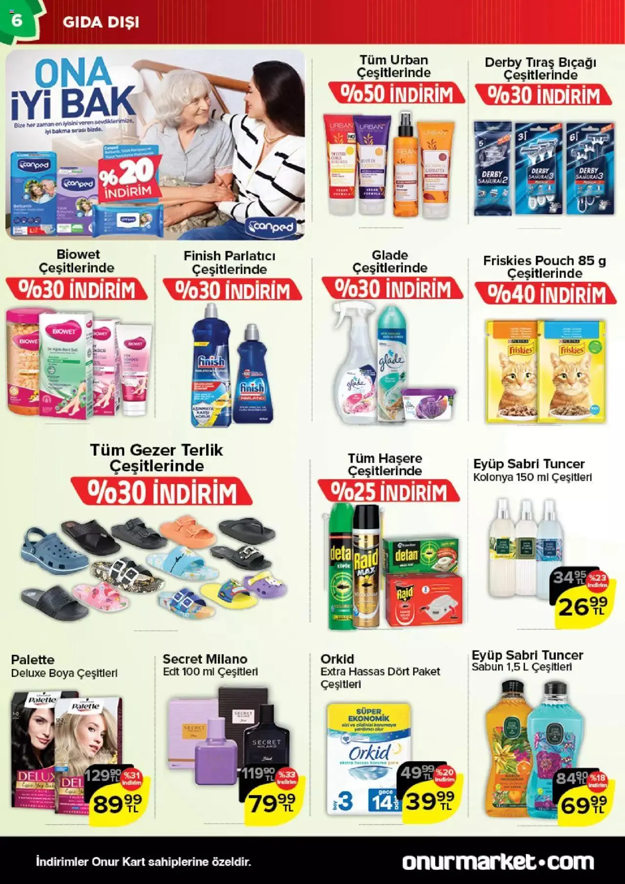 Katalog Onur Market Katalog 14 Eylül - 26 Eylül 2023 - aktüel Sayfa 6