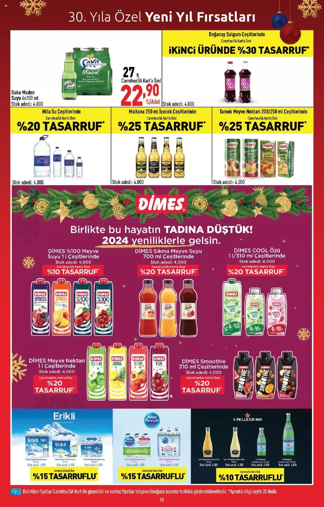Katalog CarrefourSA Katalog 25 Aralık - 2 Ocak 2024 - aktüel Sayfa 19