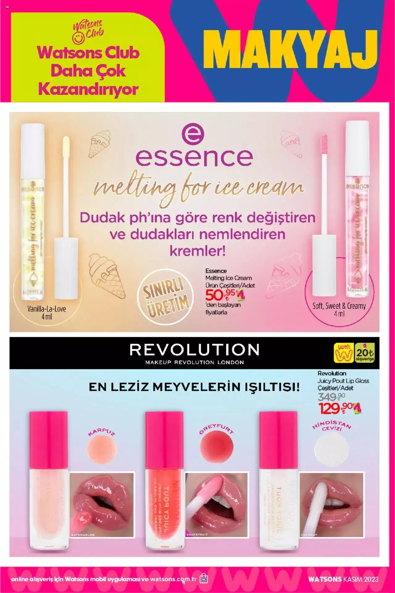 Katalog Watsons Katalog 30 Ekim - 3 Aralık 2023 - aktüel Sayfa 18