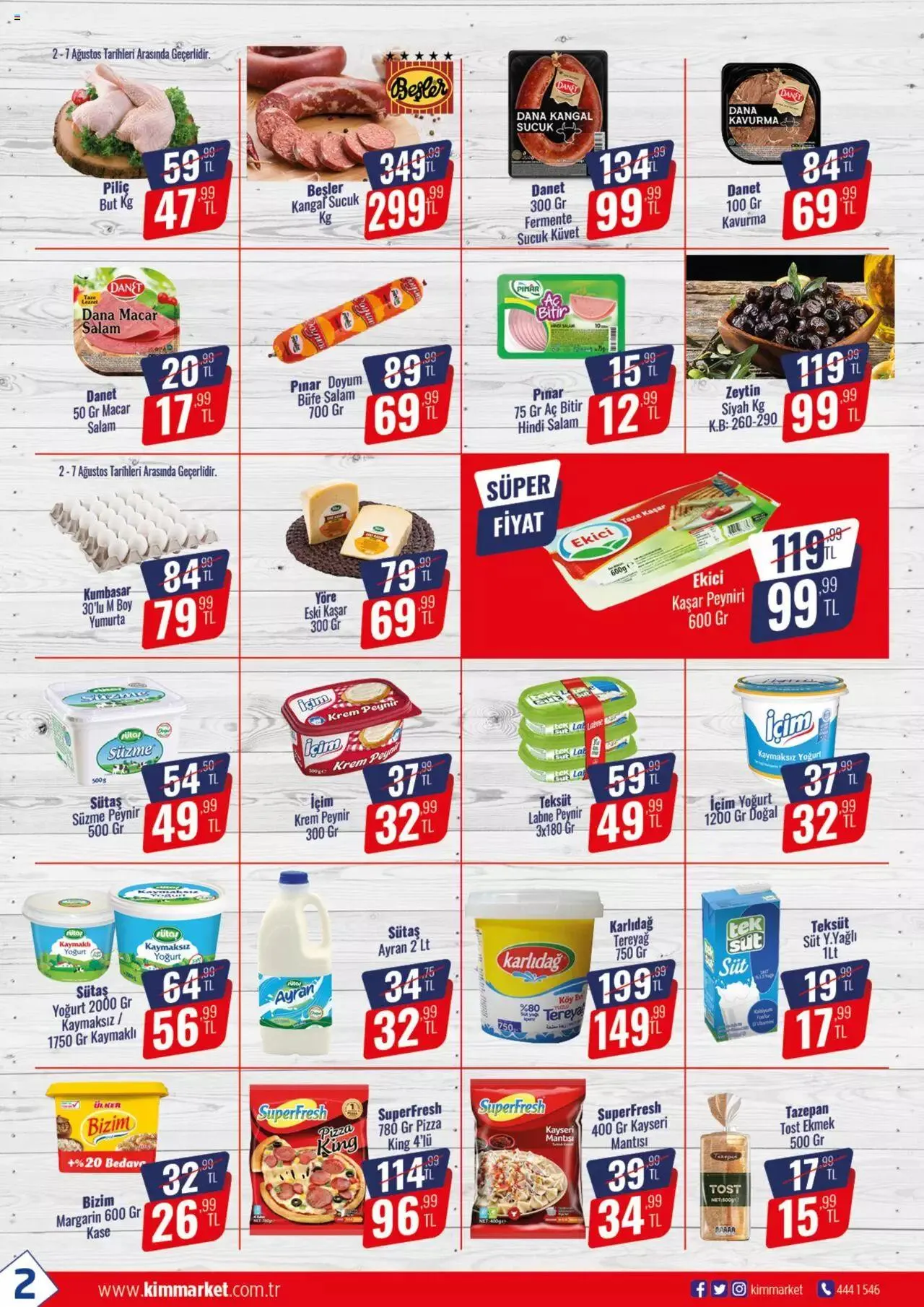 Katalog Kim Market - Marmara 2 Ağustos - 15 Ağustos 2023 - aktüel Sayfa 2