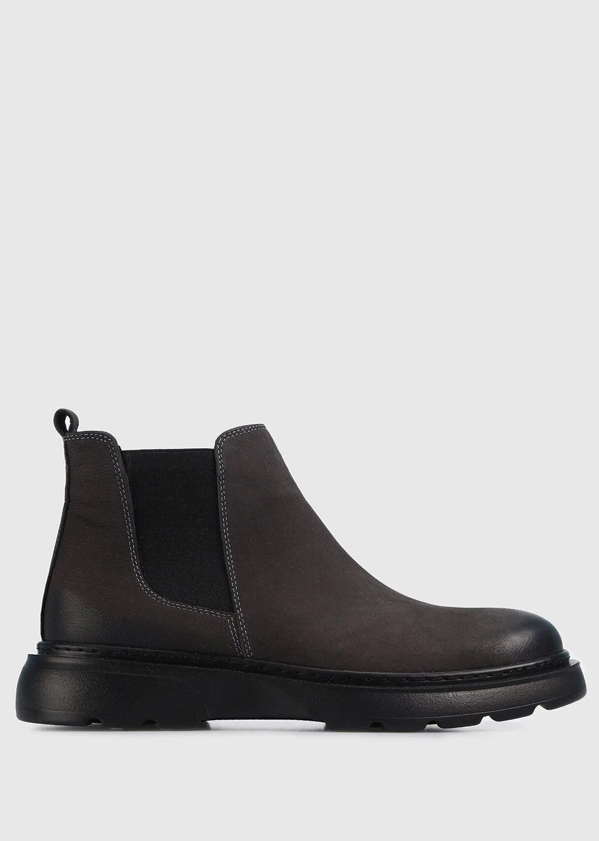 Provoq Antrasit Deri Erkek Bot