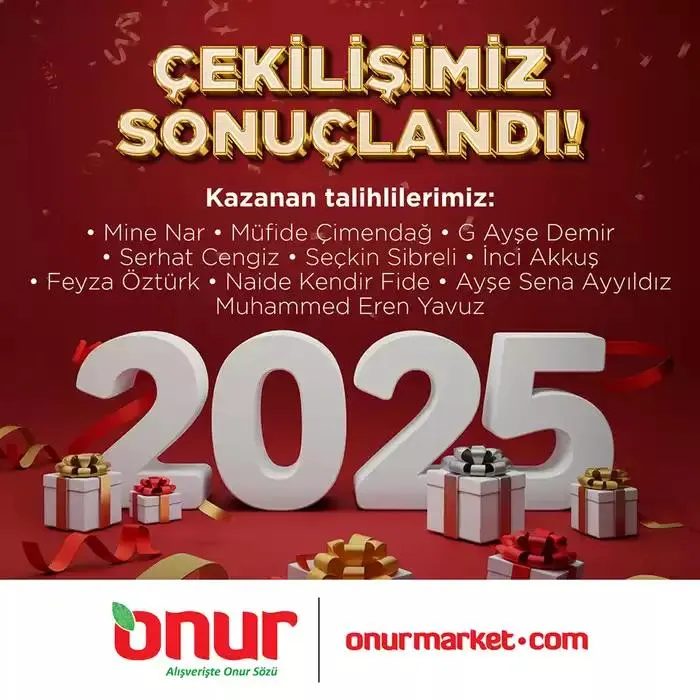 Katalog Onur Market katalog 9 Ocak - 16 Ocak 2025 - aktüel Sayfa 1