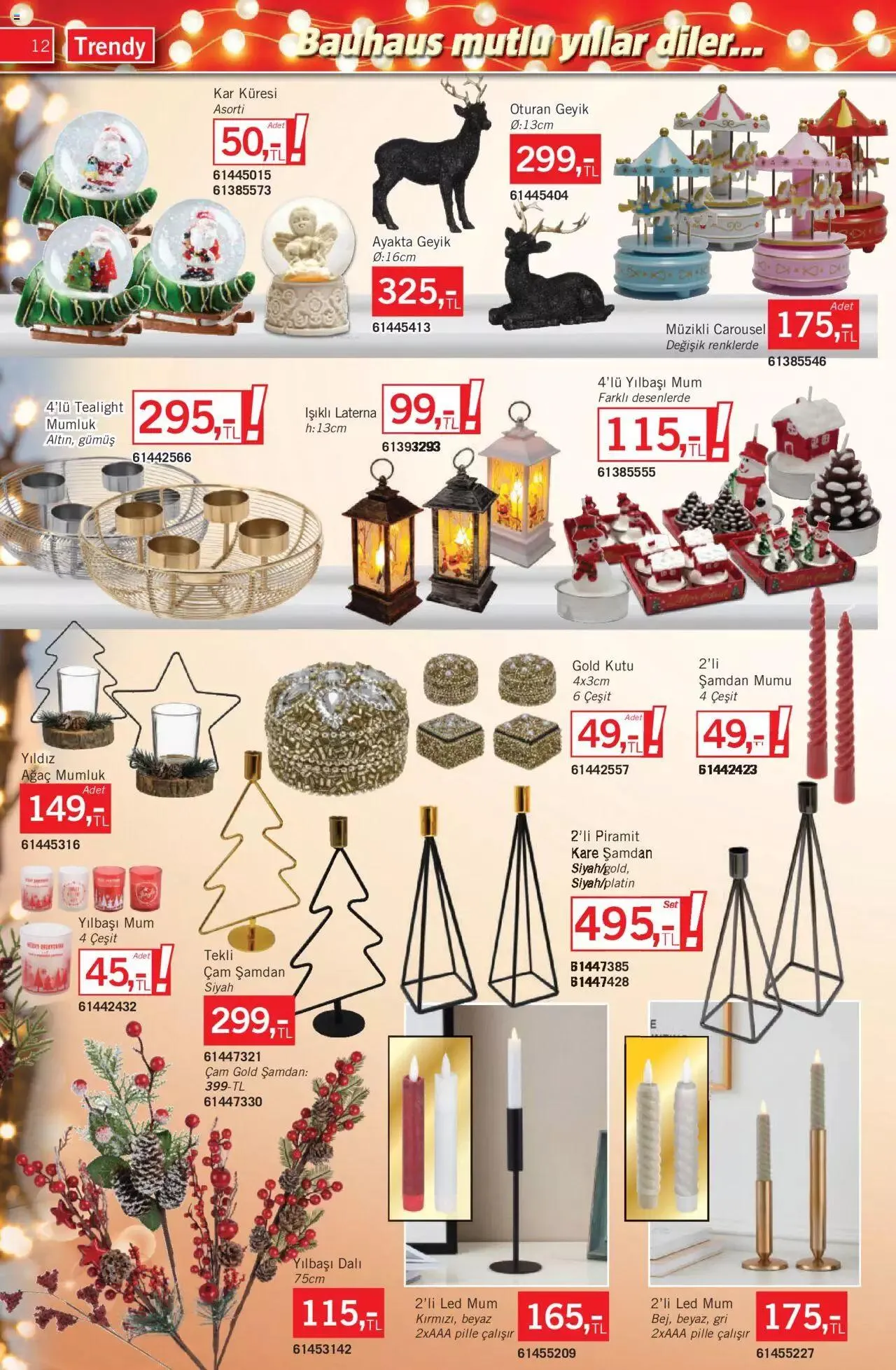 Katalog Bauhaus Katalog 2 Aralık - 5 Ocak 2024 - aktüel Sayfa 12