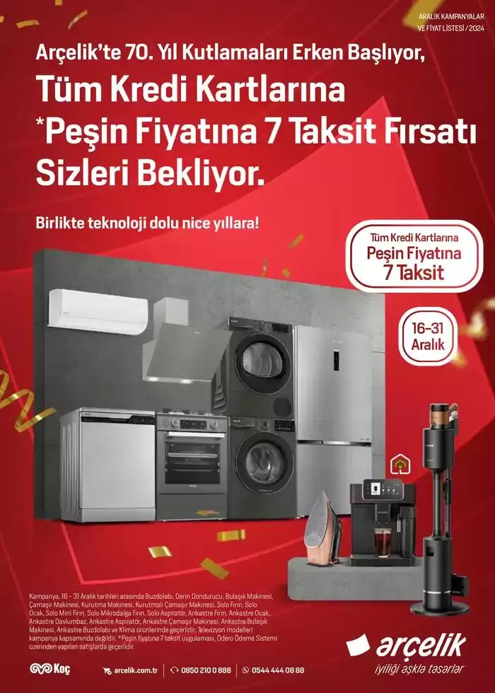 Arçelik Genel Kataloğu - 1