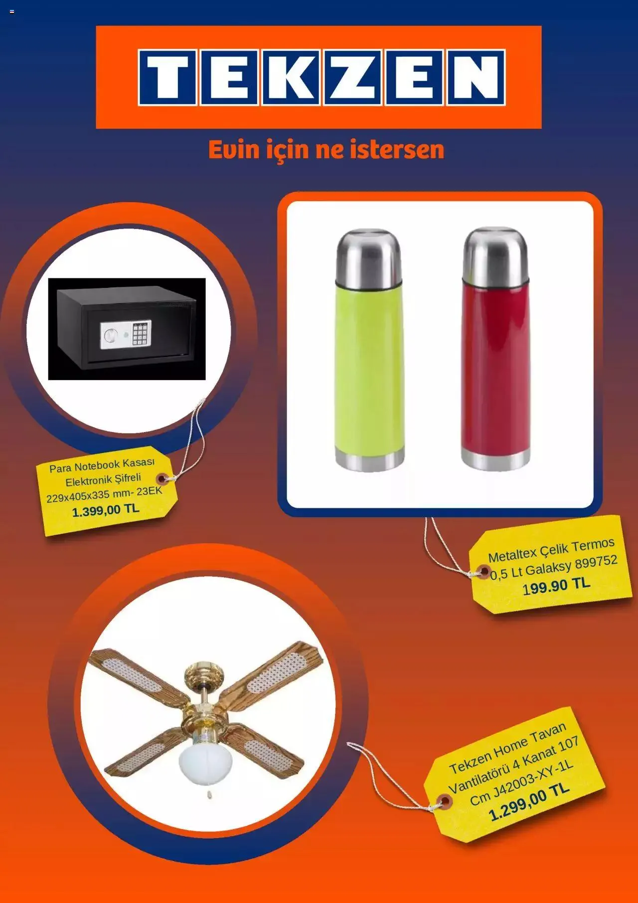 Katalog Tekzen Katalog 5 Ekim - 31 Aralık 2023 - aktüel Sayfa 3