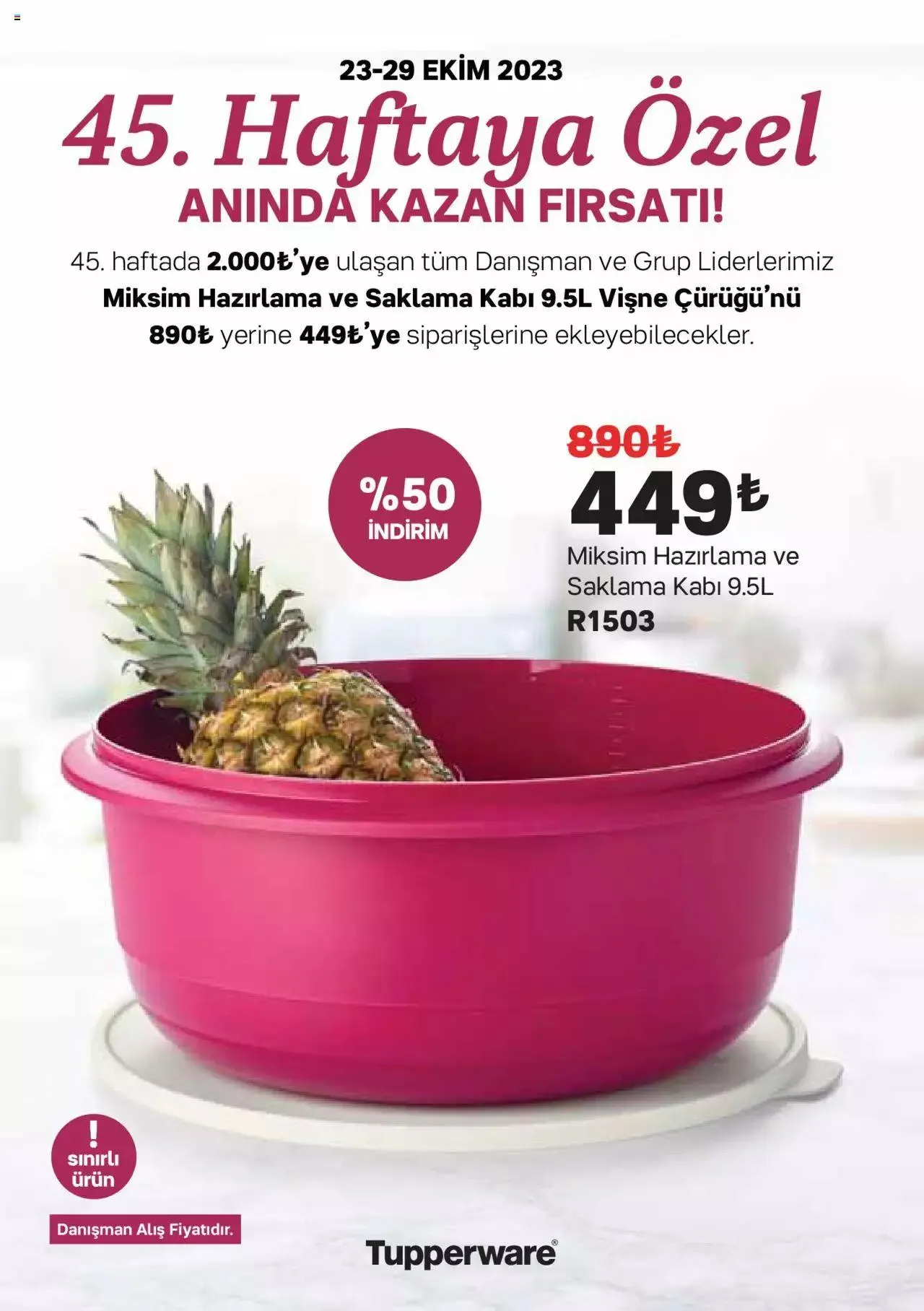 Katalog Tupperware Fırsat Ürünleri 1 Kasım - 30 Kasım 2023 - aktüel Sayfa 40