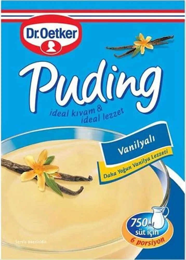 Dr.Oetker Puding Vanilyalı 120 g