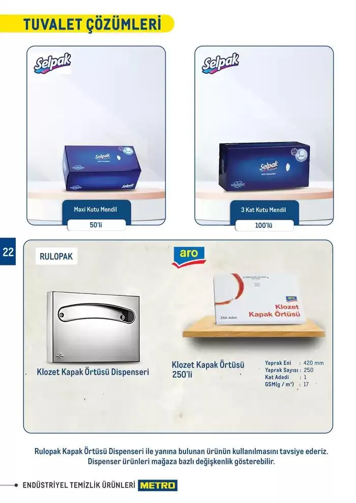Katalog Endüstriyel Temizlik Ürünleri 7 Şubat - 31 Aralık 2025 - aktüel Sayfa 22