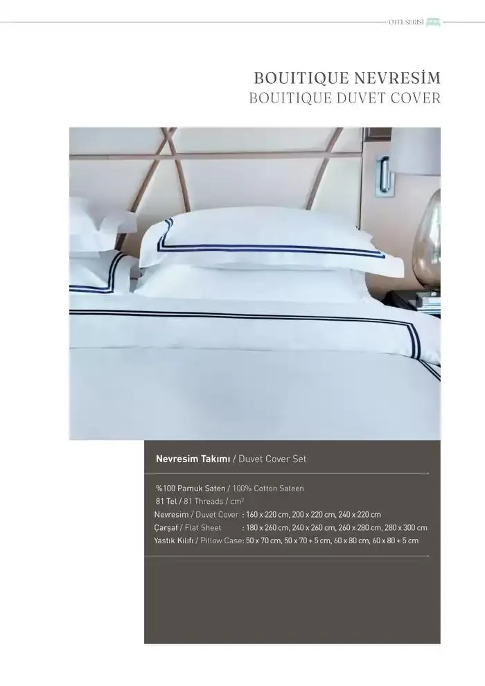 Katalog OTEL VE SPA TEKSTILI 2025 KOLEKSIYONU 8 Ocak - 31 Aralık 2025 - aktüel Sayfa 31