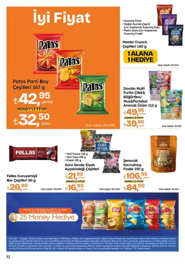 Katalog Güncel fırsatlar ve teklifler 23 Ocak - 5 Şubat 2025 - aktüel Sayfa 32