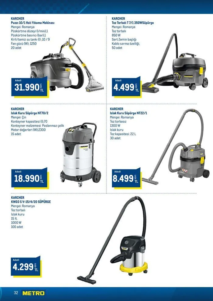 Katalog Horeca Sezona Hazırlık 15 Ağustos - 22 Ağustos 2024 - aktüel Sayfa 32