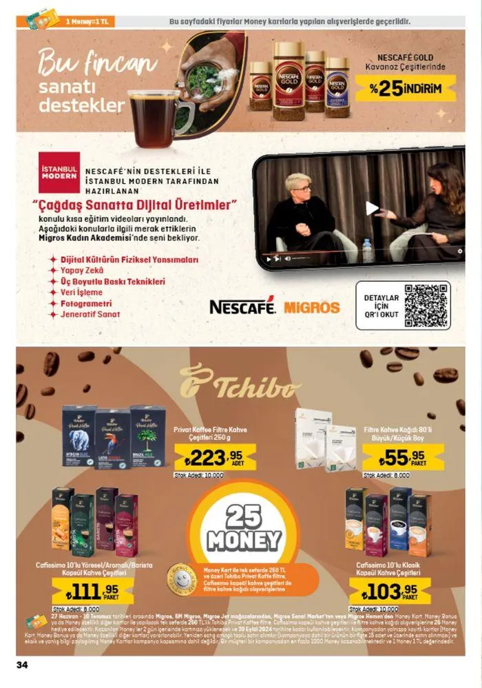 Katalog Migros katalog 27 Haziran - 11 Temmuz 2024 - aktüel Sayfa 34