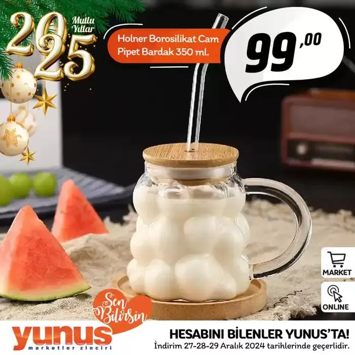 Katalog Yunus Market katalog 28 Aralık - 11 Ocak 2025 - aktüel Sayfa 2