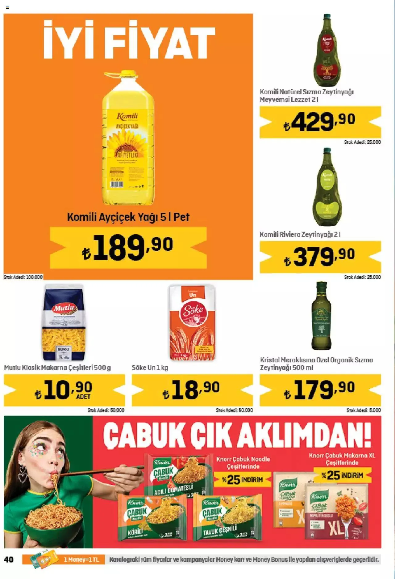 Katalog Migros Katalog - 5M Migroskop 28 Eylül - 11 Ekim 2023 - aktüel Sayfa 40