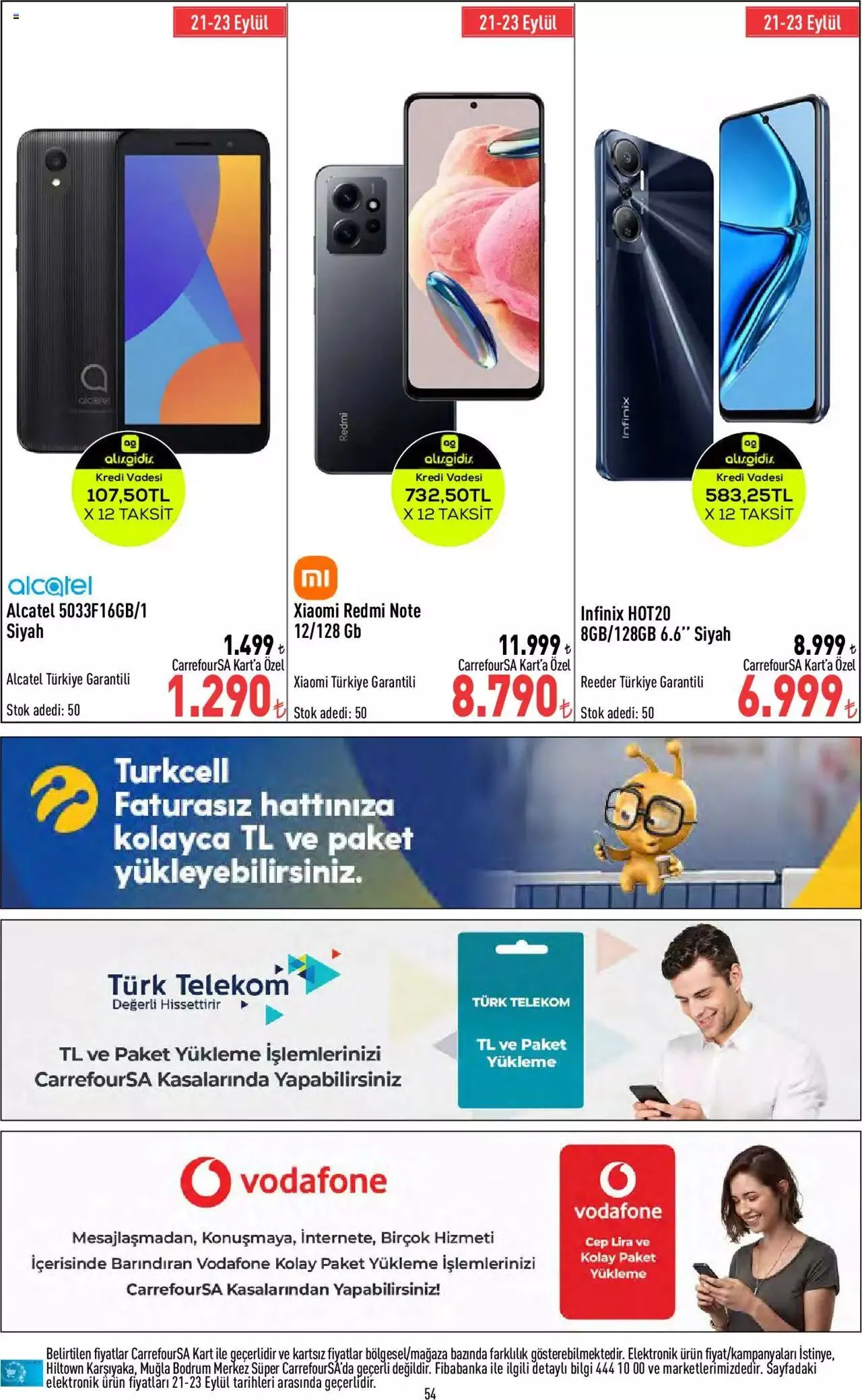 Katalog CarrefourSA Katalog 21 Eylül - 27 Eylül 2023 - aktüel Sayfa 54