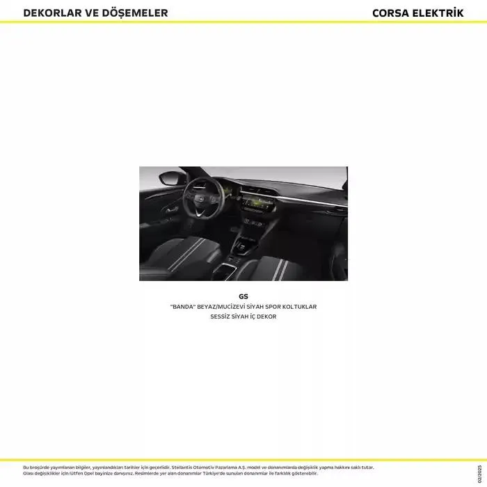 Katalog Opel Corsa Elektrik 5 Şubat - 19 Şubat 2025 - aktüel Sayfa 5