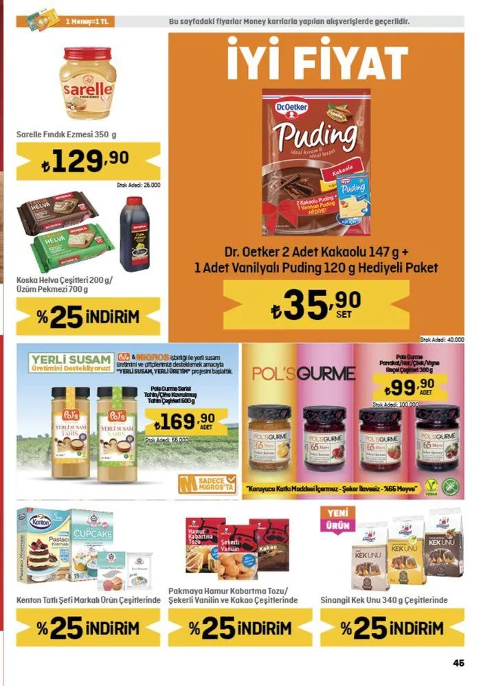 Katalog Migros katalog 29 Ağustos - 11 Eylül 2024 - aktüel Sayfa 45