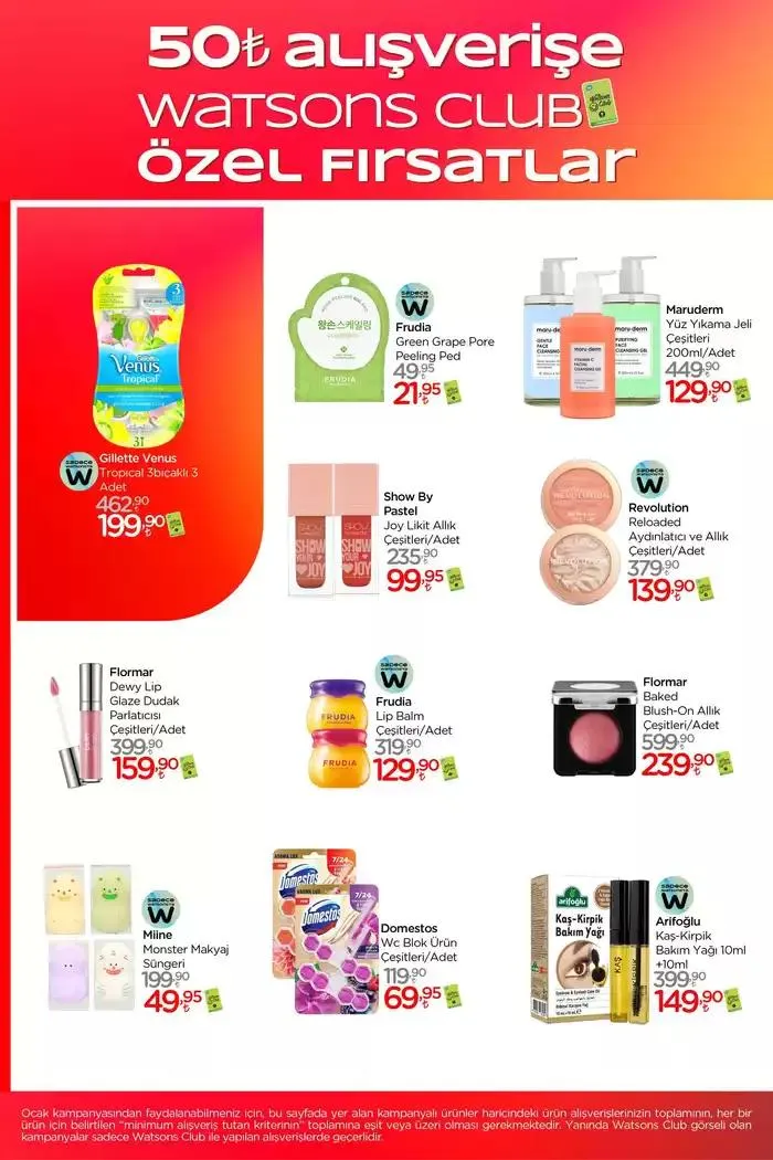 Katalog Watsons - 1- Watsons Ocak Kataloğu 2025 7 Ocak - 14 Ocak 2025 - aktüel Sayfa 4