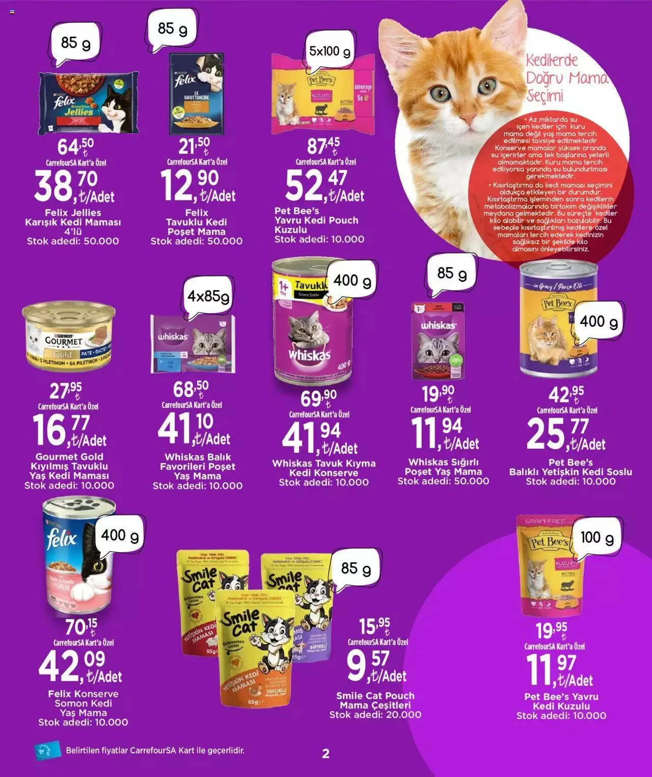 Katalog CarrefourSA Pet Katalog 27 Eylül - 4 Ekim 2023 - aktüel Sayfa 2