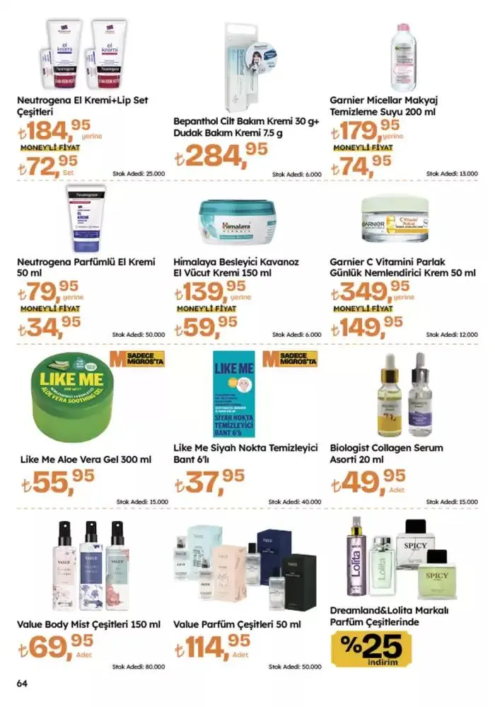 Katalog Şimdi fırsatlarımızla tasarruf edin 21 Kasım - 4 Aralık 2024 - aktüel Sayfa 64