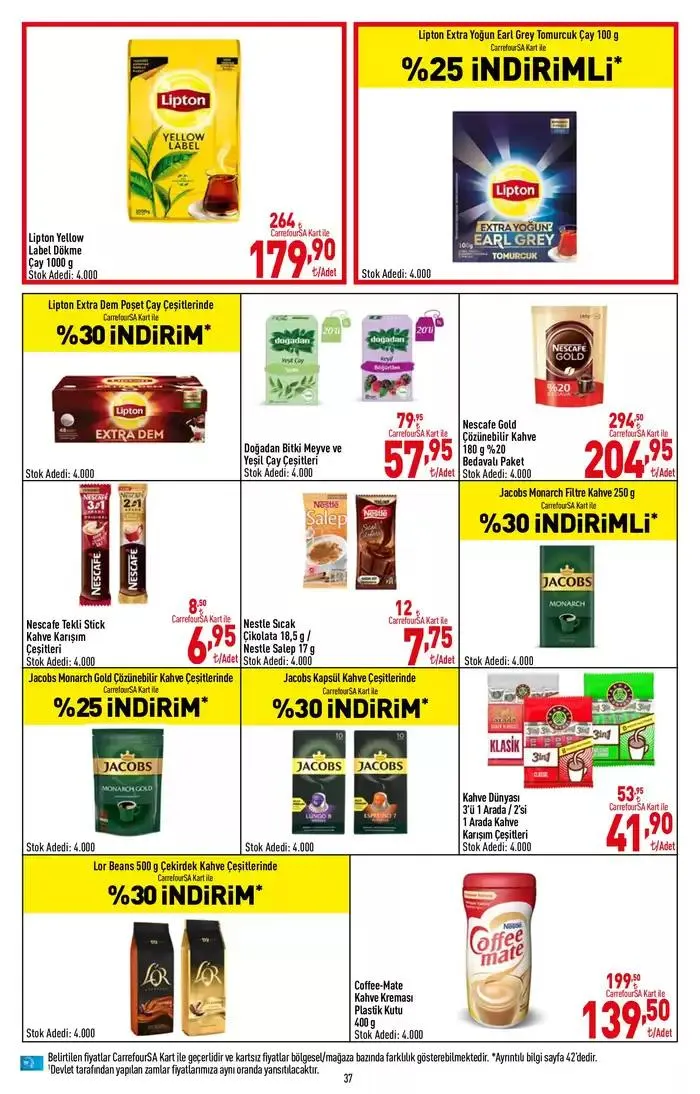 Katalog Kataloglar CarrefourSA 3 Ocak - 15 Ocak 2025 - aktüel Sayfa 37