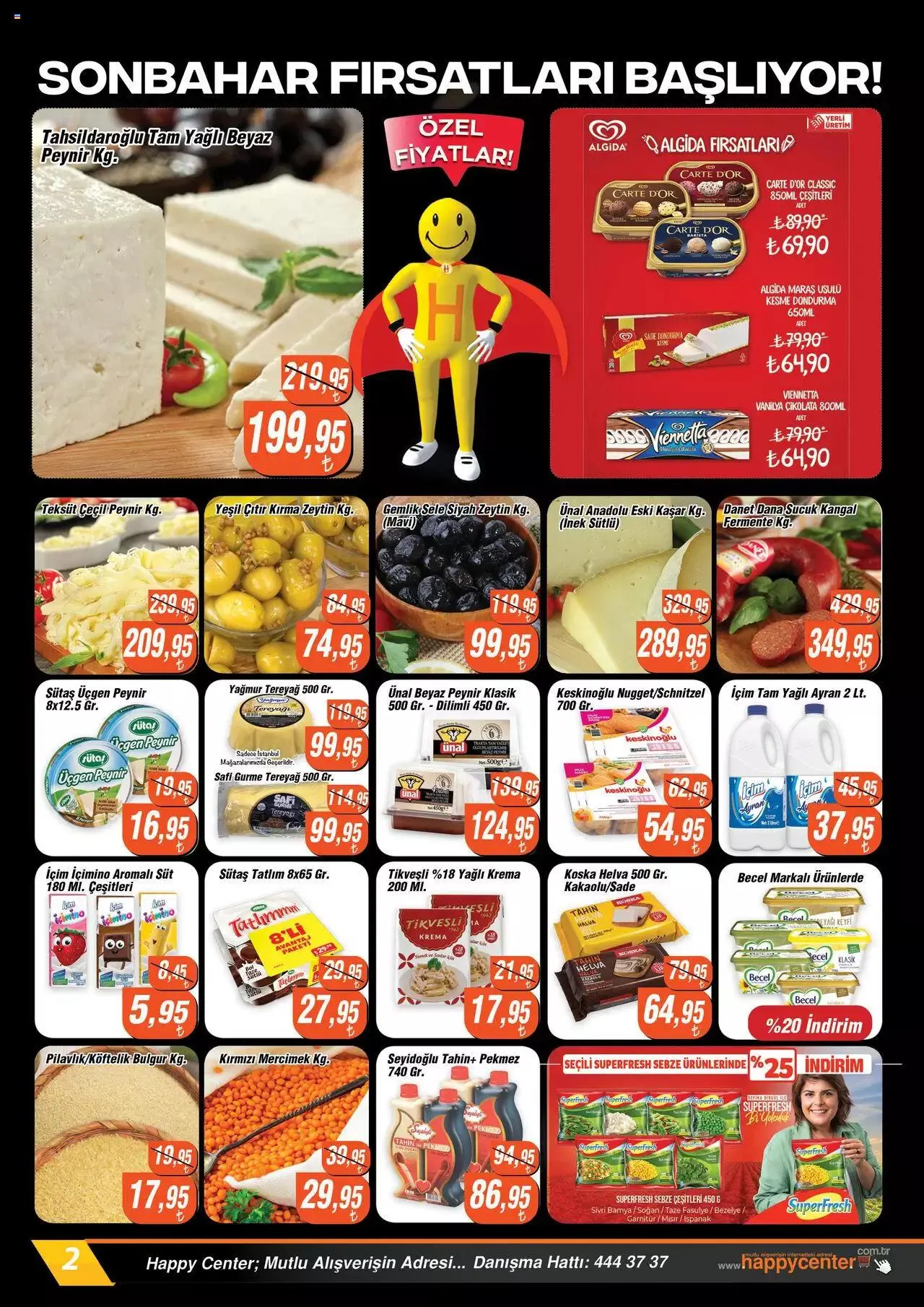 Katalog Happy Center - İndirim Bülteni 25 Eylül - 30 Eylül 2023 - aktüel Sayfa 2
