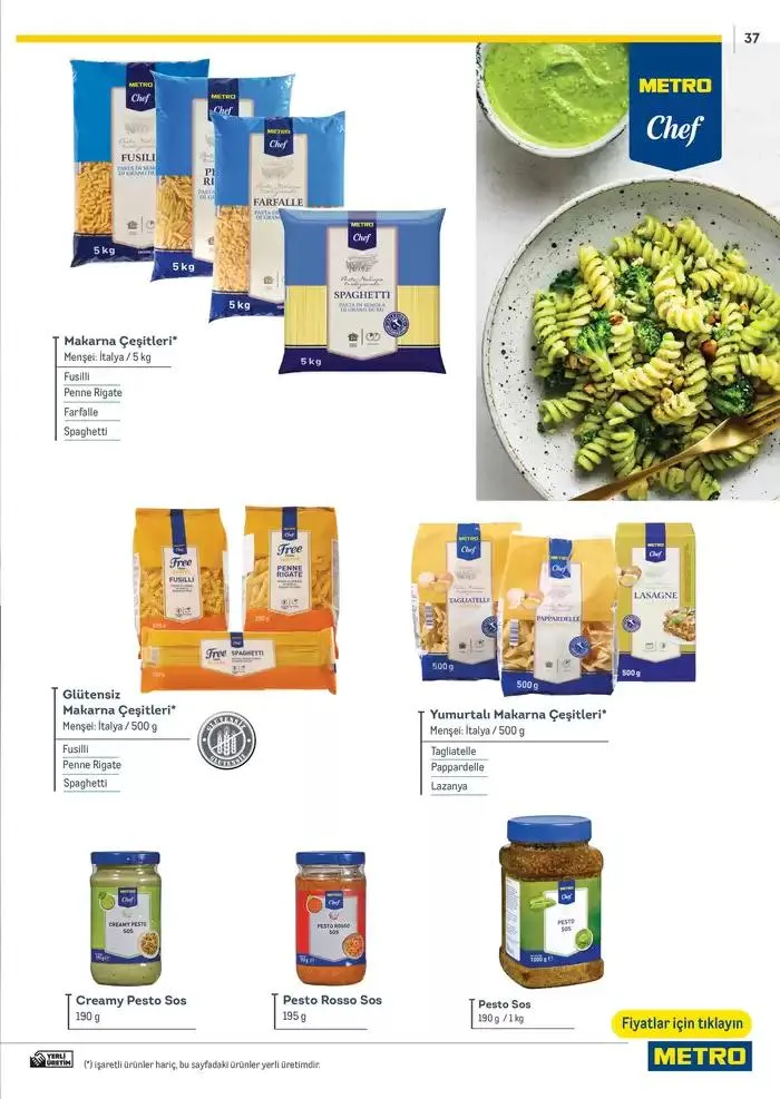 Katalog Metro Markalı Profesyonel Çözümler 7 Şubat - 31 Aralık 2025 - aktüel Sayfa 37