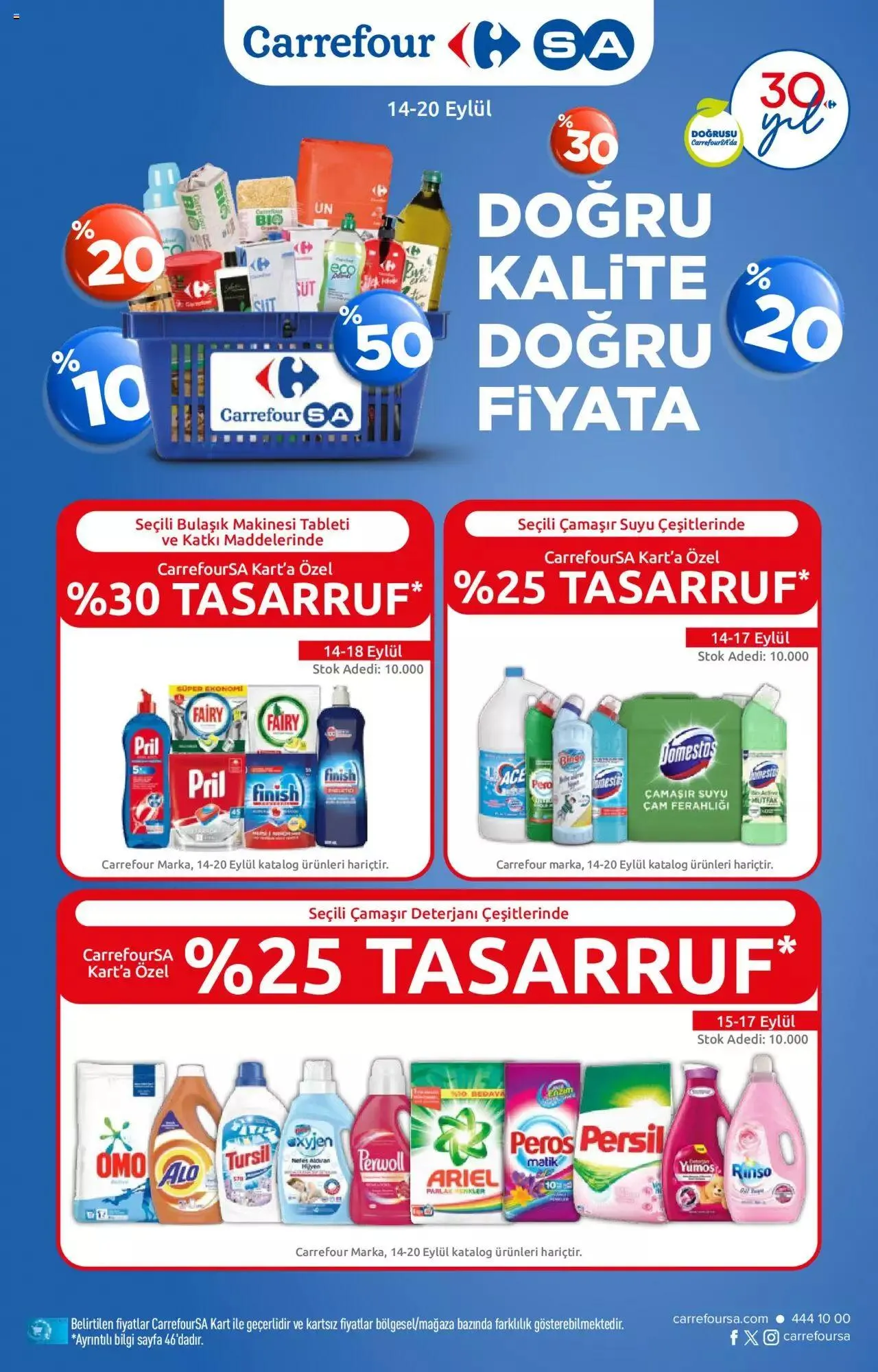 Katalog CarrefourSA Katalog 14 Eylül - 20 Eylül 2023 - aktüel Sayfa 1