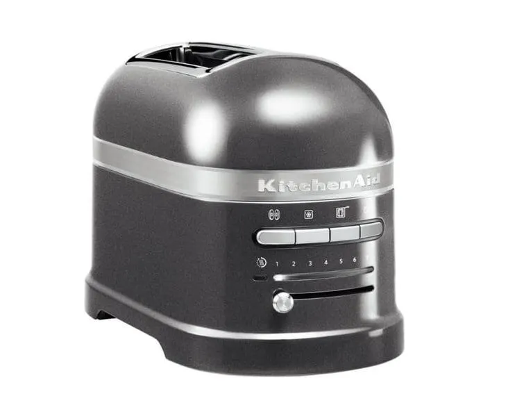 KitchenAid 5KMT2204 Artisan 2 Yuvalı Ekmek Kızartma Makinesi Medallion Silver