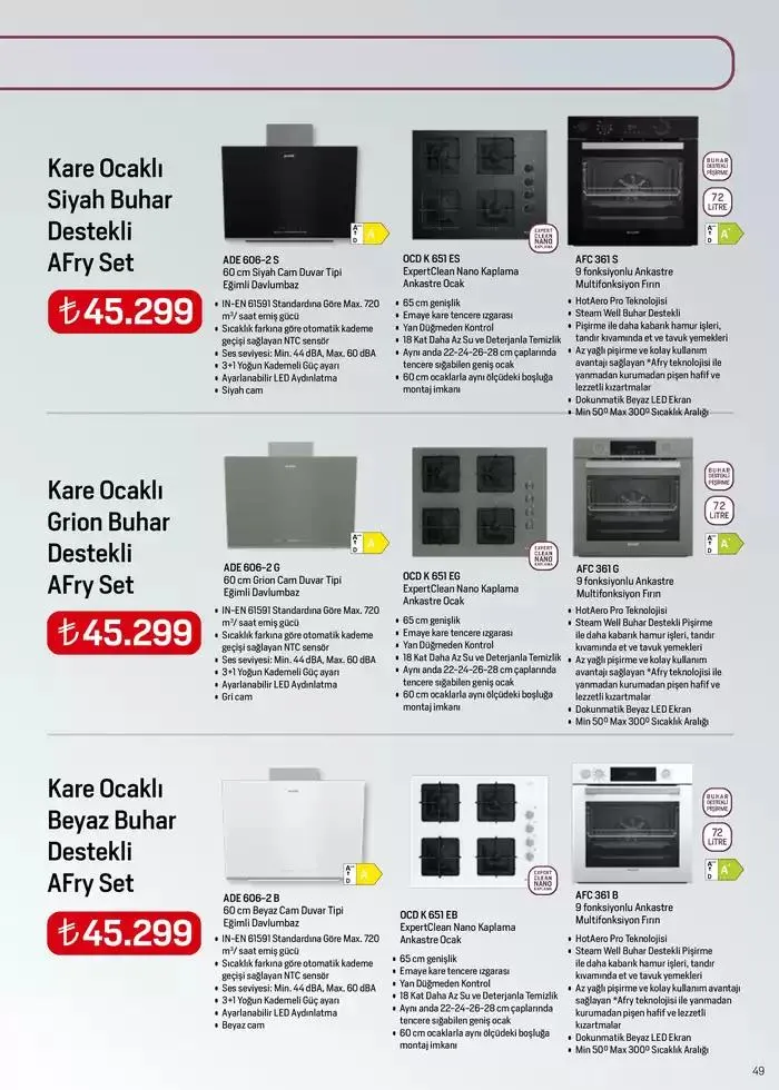 Katalog Tüm Kredi Kartlarına Peşin Fiyatına 7 Taksit Fırsatı 2 Aralık - 15 Aralık 2024 - aktüel Sayfa 47