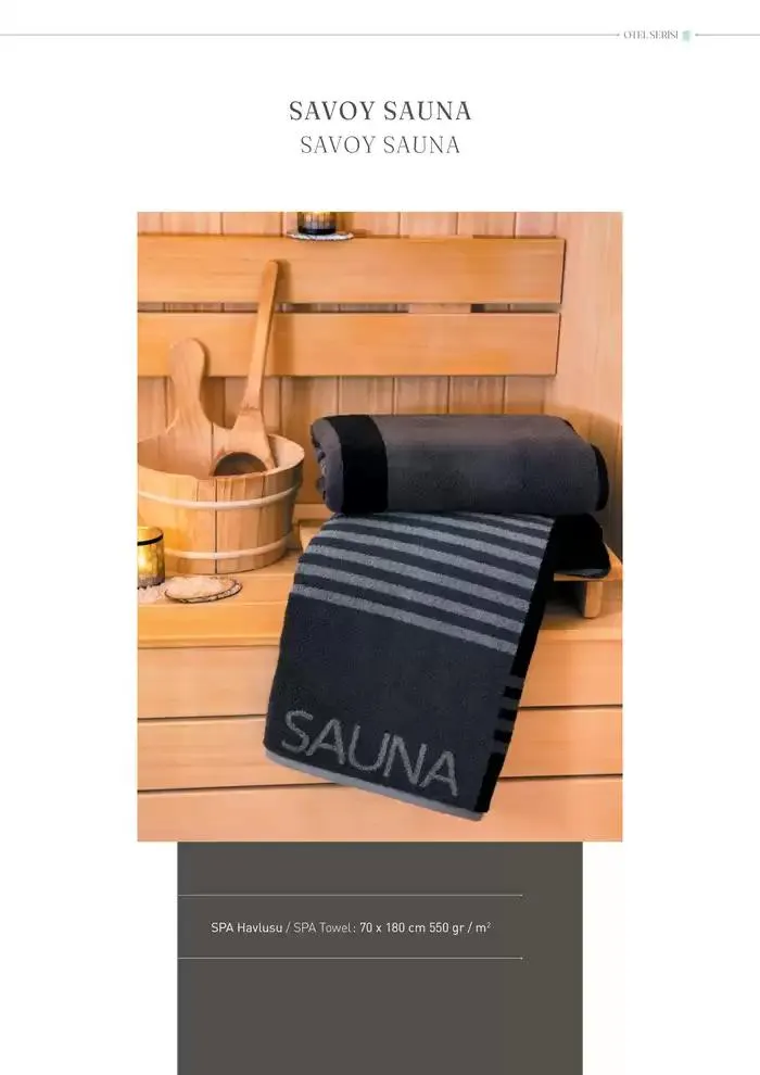 Katalog OTEL VE SPA TEKSTILI 2025 KOLEKSIYONU 8 Ocak - 31 Aralık 2025 - aktüel Sayfa 21